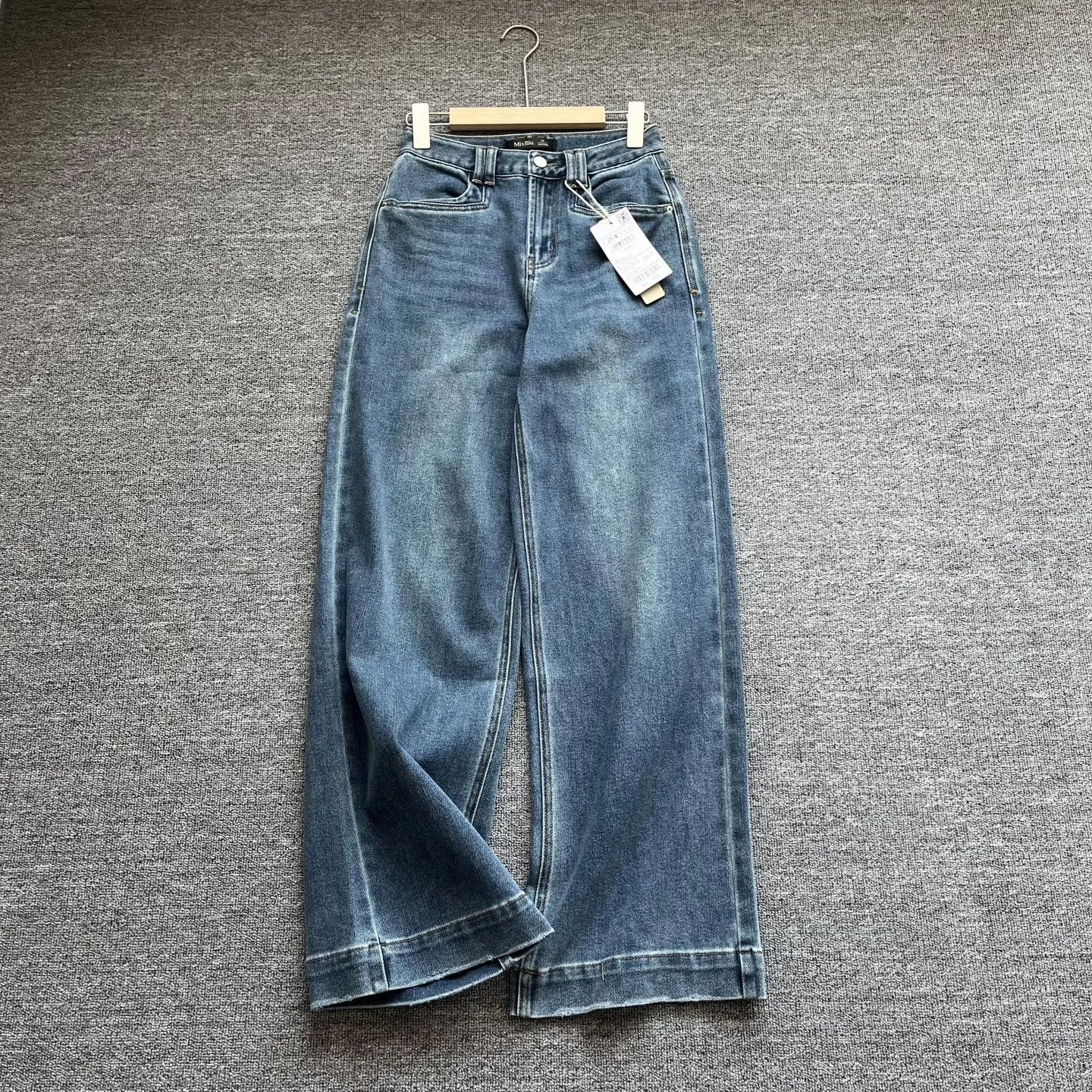 High Waist Straight Leg High Quality Women's Jeans Spring Summer Wide Leg Casual Long Pants Large Cuff Denim Skinnifying
High Waist Straight Leg High Quality Women's Jeans Spring Summer Wide Leg Casual Long Pants Large Cuff Denim Skinnifying