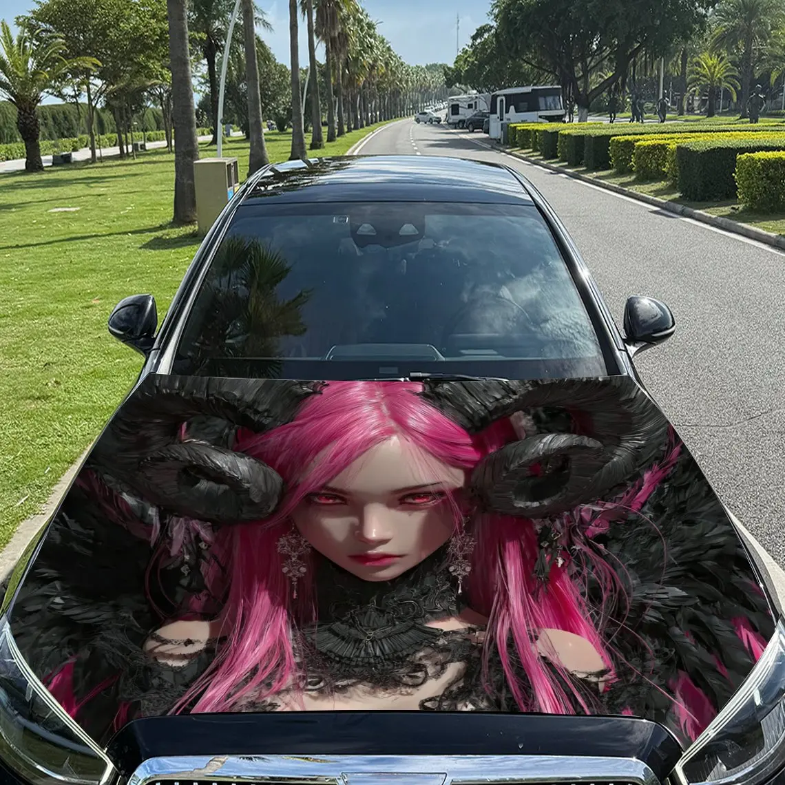 Magical Style Women Pattern Car Hood Stickers,Durable PVC Vinyl Packaging,Enhanced Protection And Style,Easy To Apply And Disass
Magical Style Women Pattern Car Hood Stickers,Durable PVC Vinyl Packaging,Enhanced Protection And Style,Easy To Apply And Disass
