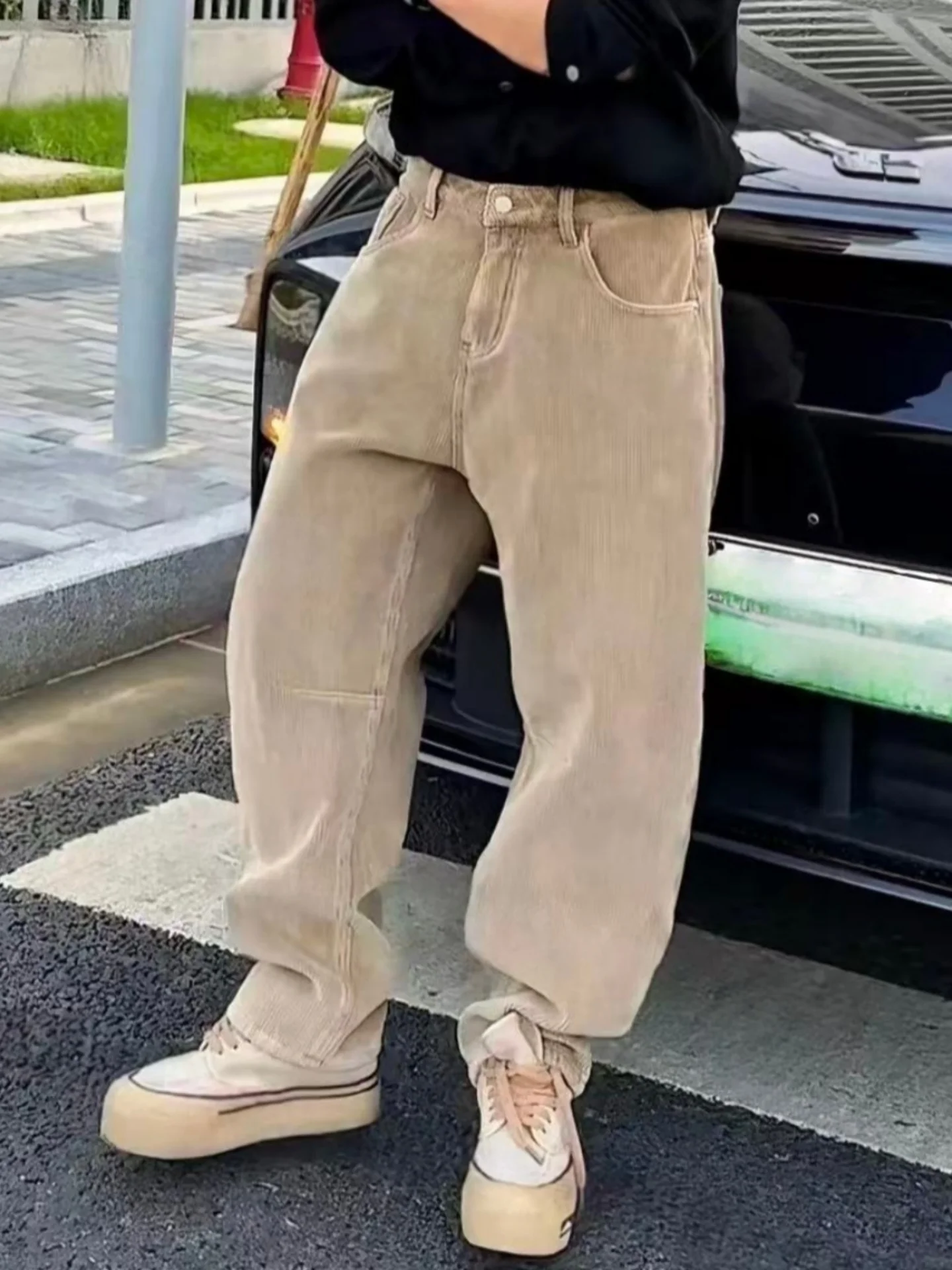 Men's Casual Corduroy Work Pants Winter Warm Fce Lined Heavyweight Straight Leg Casual Pants Faion Urban Sle
Men's Casual Corduroy Work Pants Winter Warm Fce Lined Heavyweight Straight Leg Casual Pants Faion Urban Sle