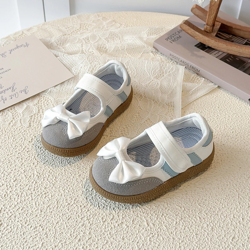 Spring Autumn Toddler Kids Girls Bow Decor Casual Sneakers Soft Anti-Slip Sole Breathable Lightweight for Daily Walking Outdoor
Spring Autumn Toddler Kids Girls Bow Decor Casual Sneakers Soft Anti-Slip Sole Breathable Lightweight for Daily Walking Outdoor