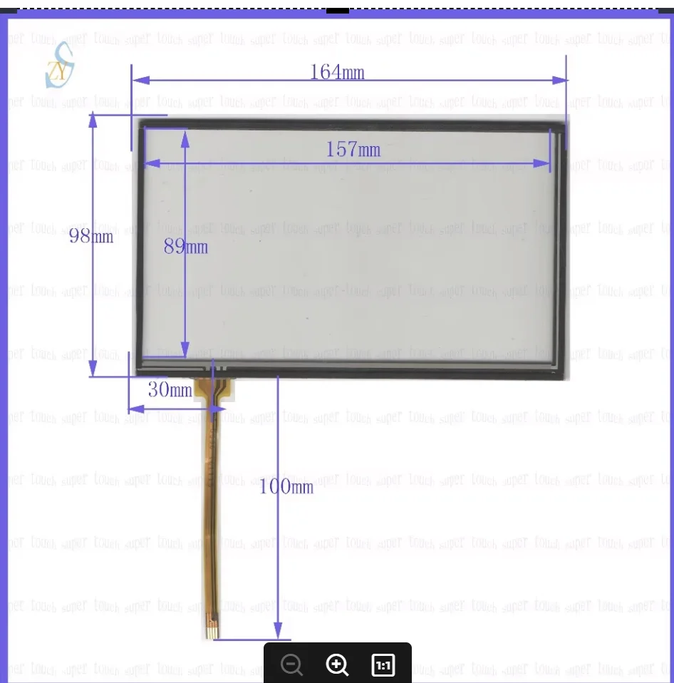 ZhiYuSun 164 мм * 98 мм KDT-5300 7-дюймовый сенсорный экран, стеклянная резистивная сенсорная панель USB, набор накладок 164*98 СЕНСОРНЫЙ ЭКРАН
ZhiYuSun 164 мм * 98 мм KDT-5300 7-дюймовый сенсорный экран, стеклянная резистивная сенсорная панель USB, набор накладок 164*98 СЕНСОРНЫЙ ЭКРАН