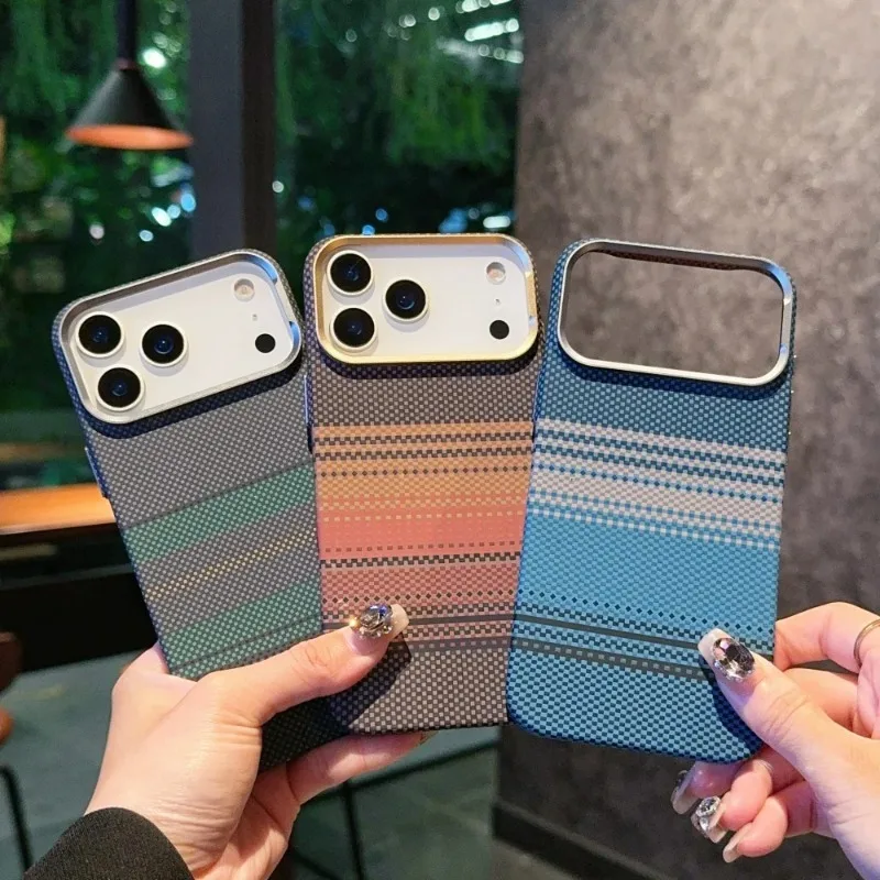 Luxury Carbon Fiber Phone Case for iPhone 17 Pro Max, Anti-Drop Hard PC Protection Cover
Luxury Carbon Fiber Phone Case for iPhone 17 Pro Max, Anti-Drop Hard PC Protection Cover
