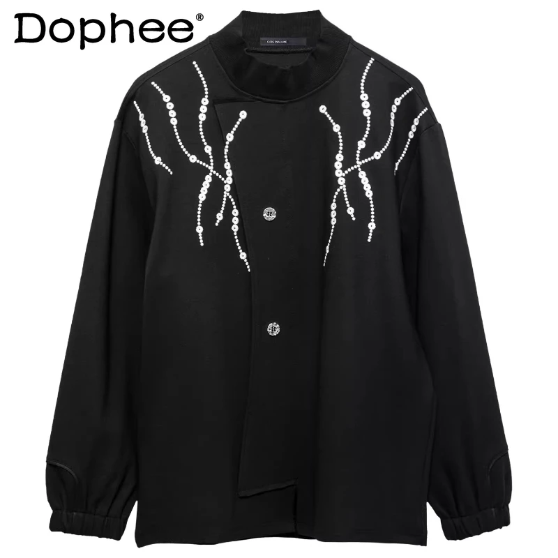 Men's 2026 Spring New Personalized Fashion Tops Art Embroidery Design Sweatshirts Trendy Long Sleeve Contrast Color Sportswears
Men's 2026 Spring New Personalized Fashion Tops Art Embroidery Design Sweatshirts Trendy Long Sleeve Contrast Color Sportswears