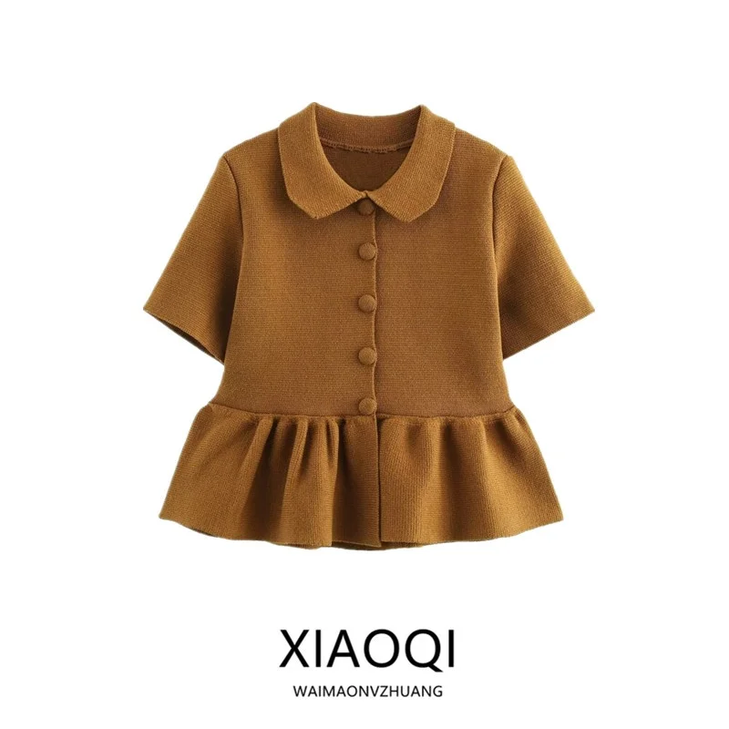 Spring 2025 Women's ort Skirt Sle Knitted Jaet Sweet Svel Top New Arrival Fce Outerwear Cardigan
Spring 2025 Women's ort Skirt Sle Knitted Jaet Sweet Svel Top New Arrival Fce Outerwear Cardigan