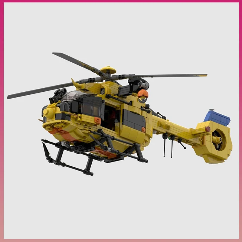 Конструктор MOC: Модель спасательного вертолета H145 ADAC, креативный набор для сборки, технологическая игрушка, коллекционный подарок на день рождения
Конструктор MOC: Модель спасательного вертолета H145 ADAC, креативный набор для сборки, технологическая игрушка, коллекционный подарок на день рождения