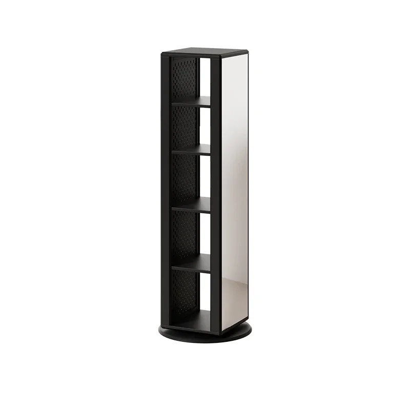 Full-length mirror bookshelf integrated floor mirror Nordic wind corner bookcase rotating bookshelf floor-to-ceiling storage
Full-length mirror bookshelf integrated floor mirror Nordic wind corner bookcase rotating bookshelf floor-to-ceiling storage