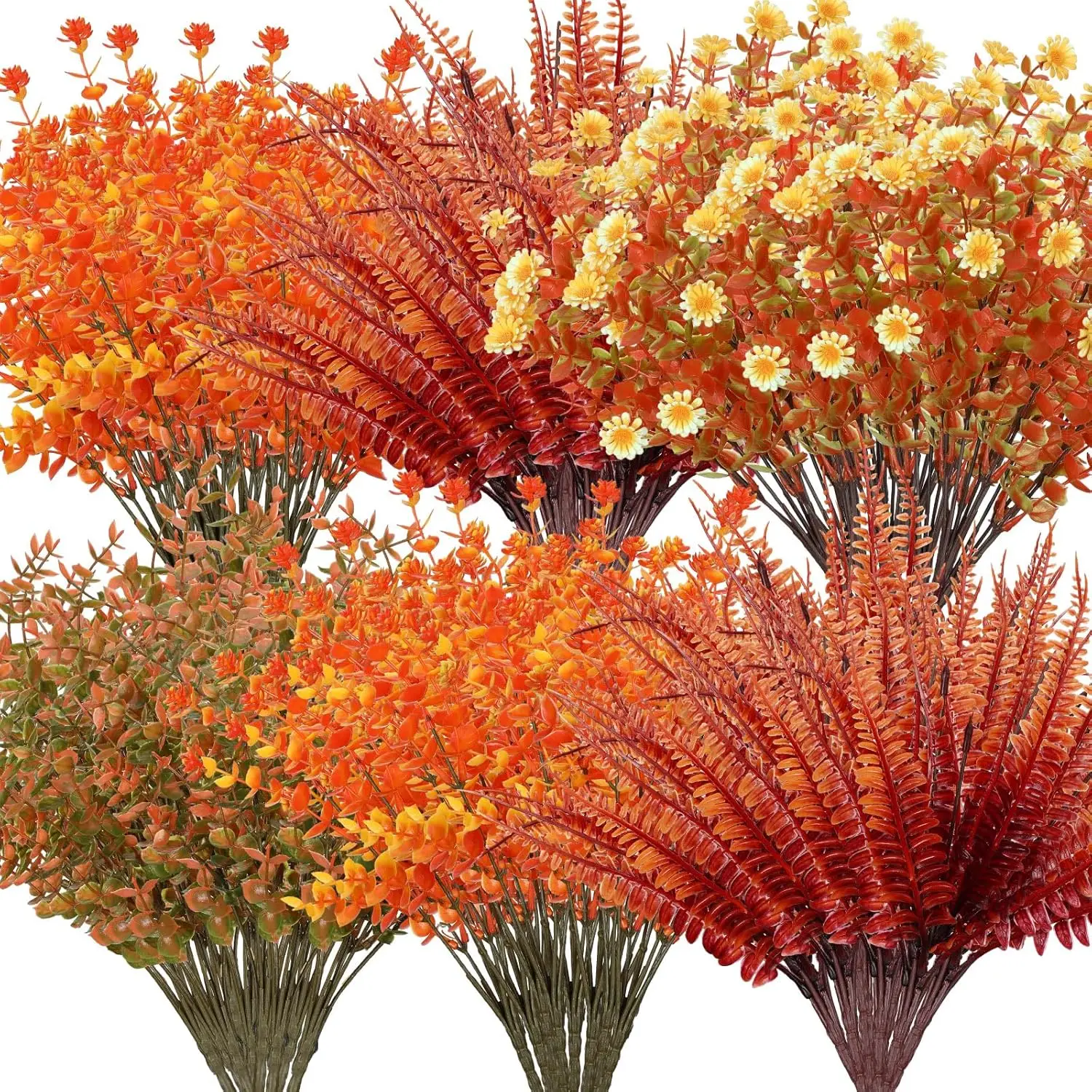 16 Bundles Fall Thanksgiving Artificial Flowers for Outdoors Decorations Floral Picks Stem Fake Mums Eucalyptus Maple Le
16 Bundles Fall Thanksgiving Artificial Flowers for Outdoors Decorations Floral Picks Stem Fake Mums Eucalyptus Maple Le