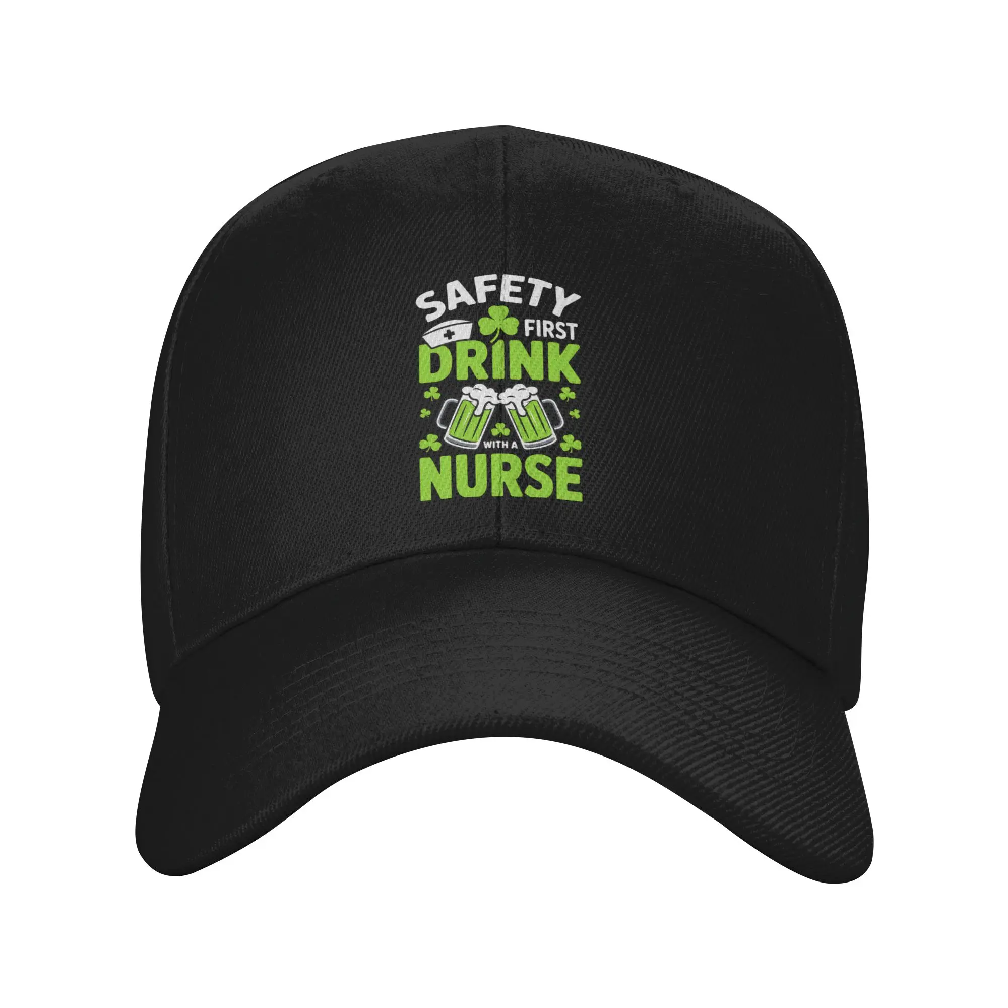 Funny Nurse Drinking St Patricks Day Lucky Shamrock Clover Casual Baseball Cap Fishing Trucker Hat Summer Sun Men Snapback Cap
Funny Nurse Drinking St Patricks Day Lucky Shamrock Clover Casual Baseball Cap Fishing Trucker Hat Summer Sun Men Snapback Cap