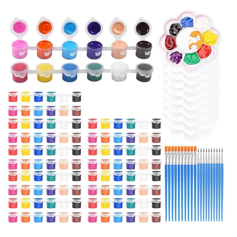 AT82-Acrylic Paint Set,For Kids&Adults Craft Paints Kids Paint Set Container Strips Storage Perfect For Home Birthday Party
AT82-Acrylic Paint Set,For Kids&Adults Craft Paints Kids Paint Set Container Strips Storage Perfect For Home Birthday Party