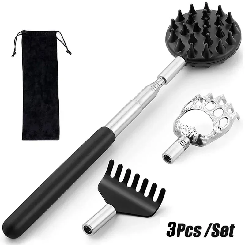 3Pcs/Set Back Scratcher Telescopic Scratching Back Scratcher Massager Kit Scraper Extendable Telescoping Itch Massage Relaxation
3Pcs/Set Back Scratcher Telescopic Scratching Back Scratcher Massager Kit Scraper Extendable Telescoping Itch Massage Relaxation