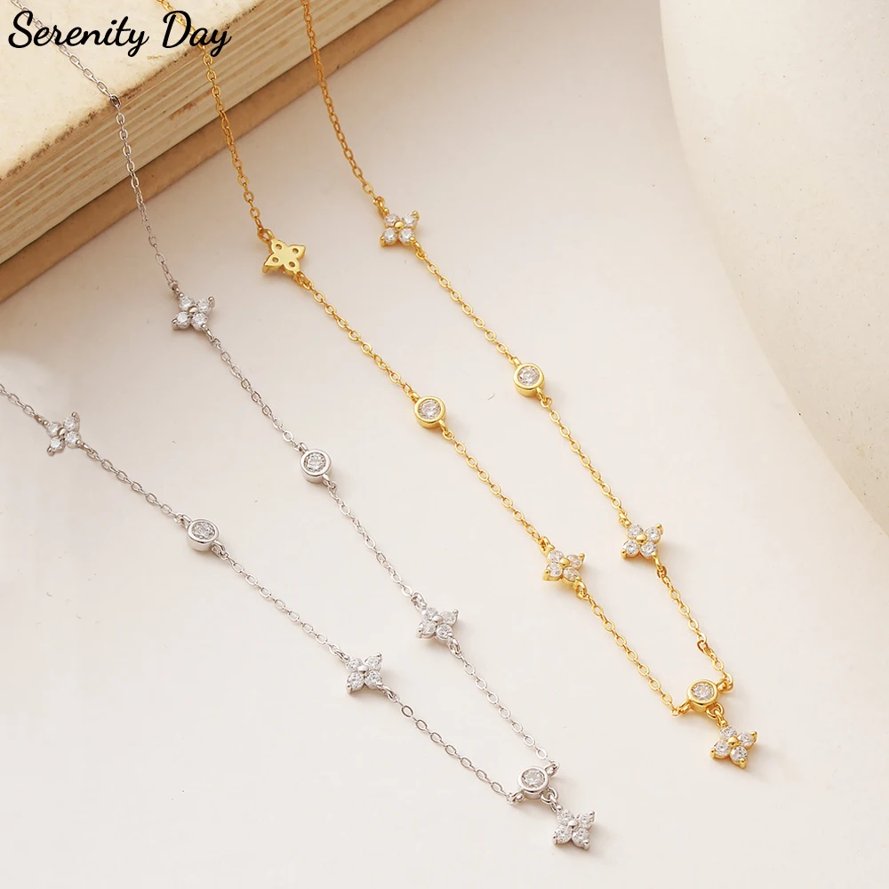 Ожерелье Serenity с муассанитом для женщин, подарок, 100% стерлинговое серебро S925, сверкающий лабораторный бриллиант, кулон с четырьмя листами клевера, цепочка на шею
Ожерелье Serenity с муассанитом для женщин, подарок, 100% стерлинговое серебро S925, сверкающий лабораторный бриллиант, кулон с четырьмя листами клевера, цепочка на шею