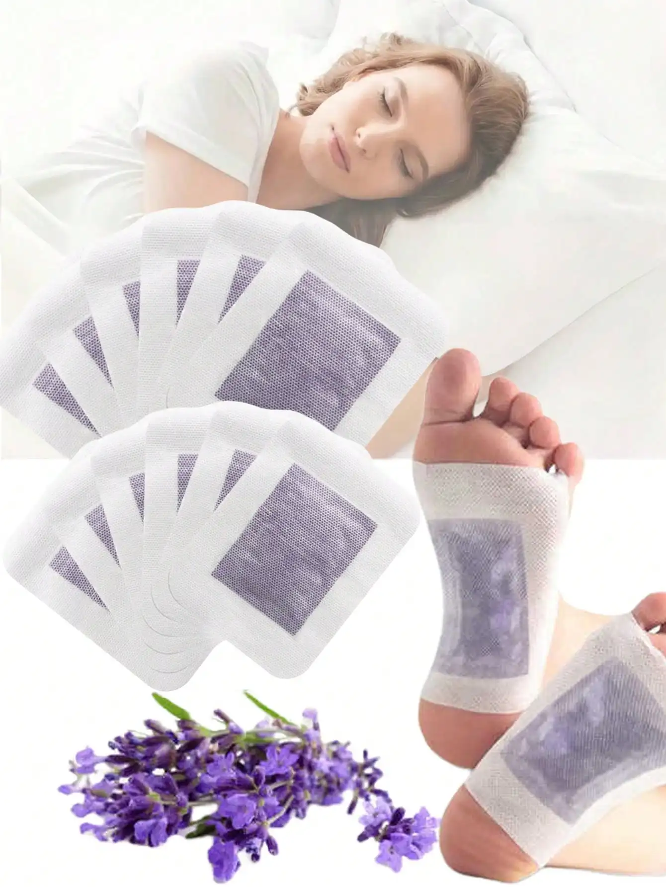 50Pcs Lavender Foot Pads for deep acupoint care, featuring moisture-wicking effect to soothe tired feet. Bring relaxing foot care experience for daily use all year round. Practical health care supplies, also a nice thoughtful gift for family and friends.
50Pcs Lavender Foot Pads for deep acupoint care, featuring moisture-wicking effect to soothe tired feet. Bring relaxing foot care experience for daily use all year round. Practical health care supplies, also a nice thoughtful gift for family and friends.