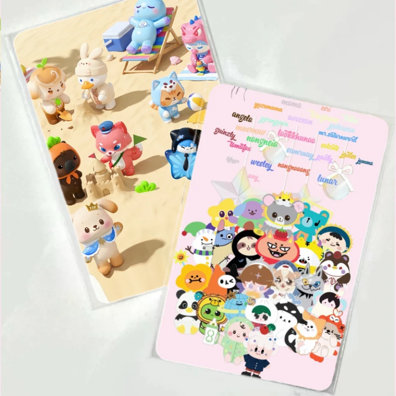 2PC/SET Auausave Porteetee Mhiipraew Bokbear Mrtoky JookKroo Alinor HeartDy TMiLK Double-sided Printed 3 Inch 8.4*5.6cm Cards
2PC/SET Auausave Porteetee Mhiipraew Bokbear Mrtoky JookKroo Alinor HeartDy TMiLK Double-sided Printed 3 Inch 8.4*5.6cm Cards