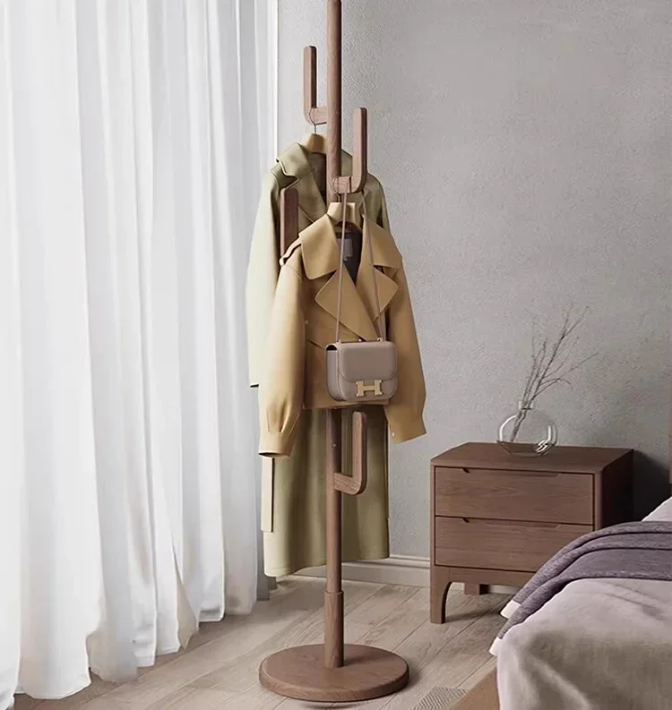 Hanger bedroom floor-to-ceiling solid wood coat rack indoor household pole hanger living room room simple clothes rack
Hanger bedroom floor-to-ceiling solid wood coat rack indoor household pole hanger living room room simple clothes rack
