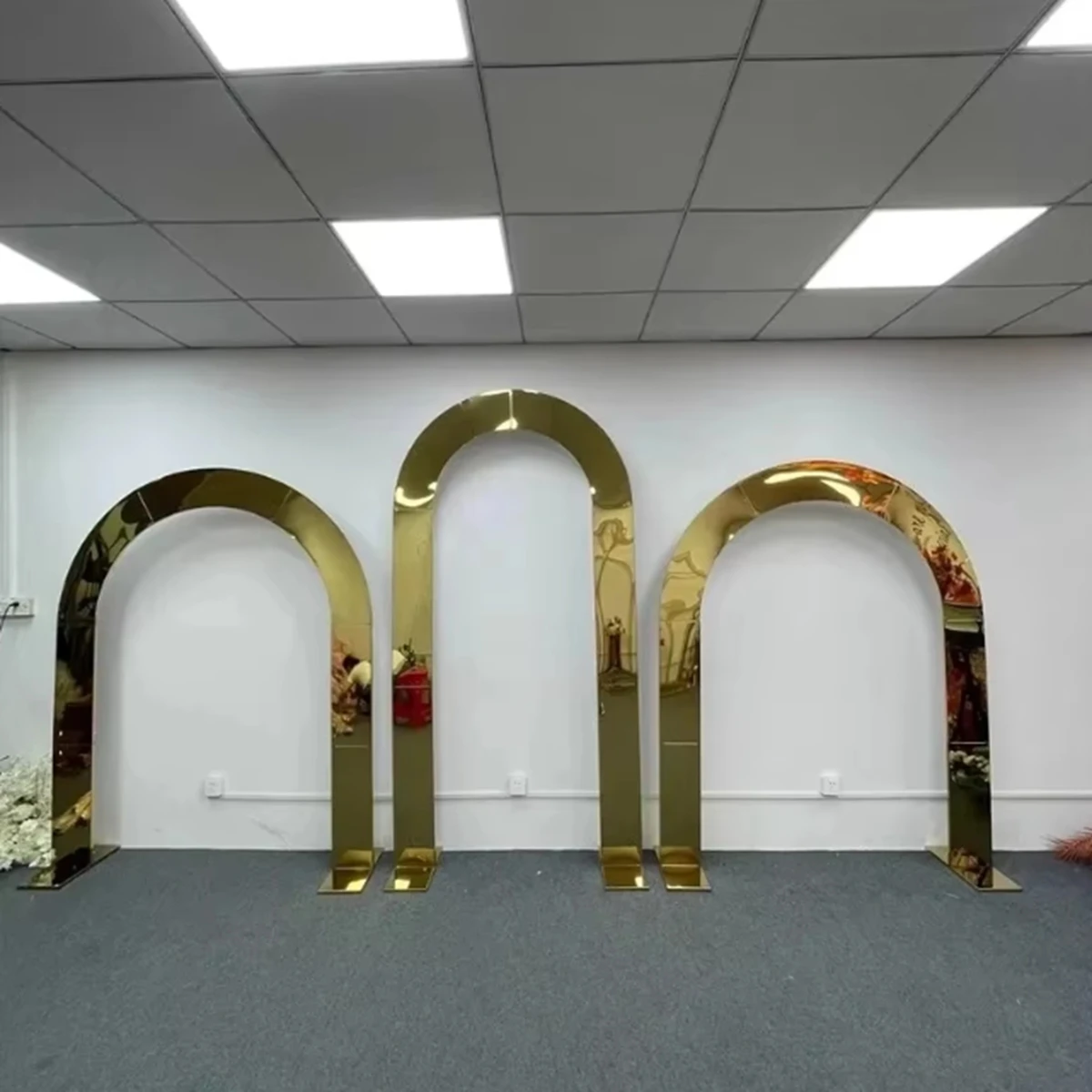 1pcs/3pcs) Ceremony Floral panel arch stand Wedding Party Decoration Flower Wreath stand for Party wedding stage background
1pcs/3pcs) Ceremony Floral panel arch stand Wedding Party Decoration Flower Wreath stand for Party wedding stage background