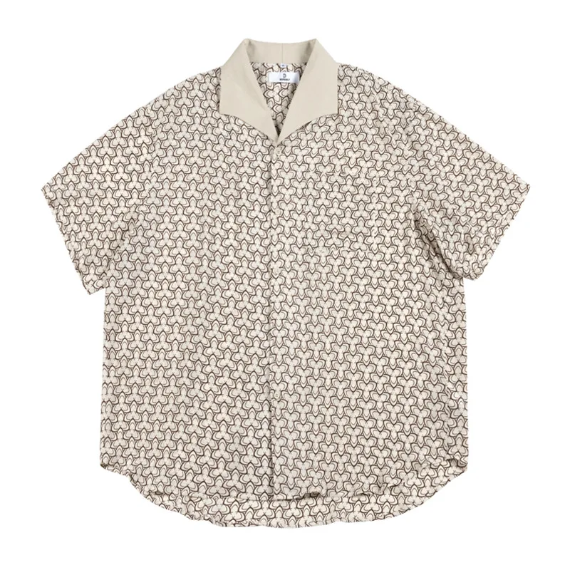 Cityboy Silhouette Full Print Cuban Neck Short Sleeve Shirt Men's Loose Drop Feel Non ironing Half Sleeve Shirt Outdoor Travel
Cityboy Silhouette Full Print Cuban Neck Short Sleeve Shirt Men's Loose Drop Feel Non ironing Half Sleeve Shirt Outdoor Travel