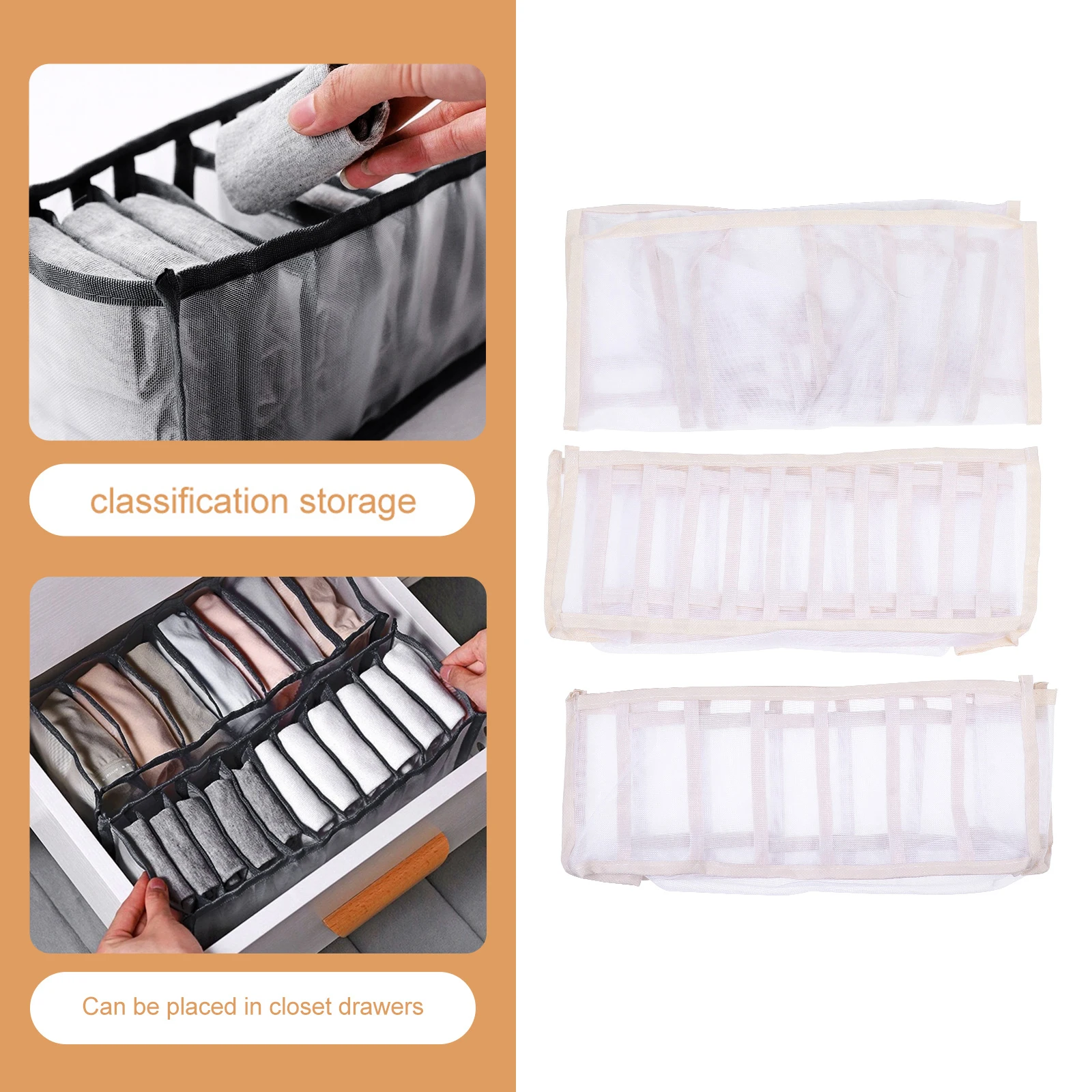Nylon Foldable Storage Box Set Underwear Socks ganizer Strong Closet Container Cloth Bra Holder Thickened Support Large
Nylon Foldable Storage Box Set Underwear Socks ganizer Strong Closet Container Cloth Bra Holder Thickened Support Large