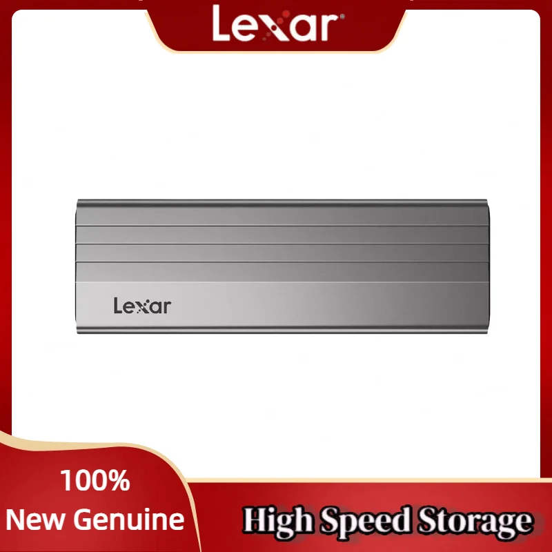 Lexar Original E300 M.2 SSD Enclosure USB 3.2 Gen 2 Type C Mobile External Hard Disk Case for 2230 / 2242 / 2260 / 2280 NVMe SSD
Lexar Original E300 M.2 SSD Enclosure USB 3.2 Gen 2 Type C Mobile External Hard Disk Case for 2230 / 2242 / 2260 / 2280 NVMe SSD