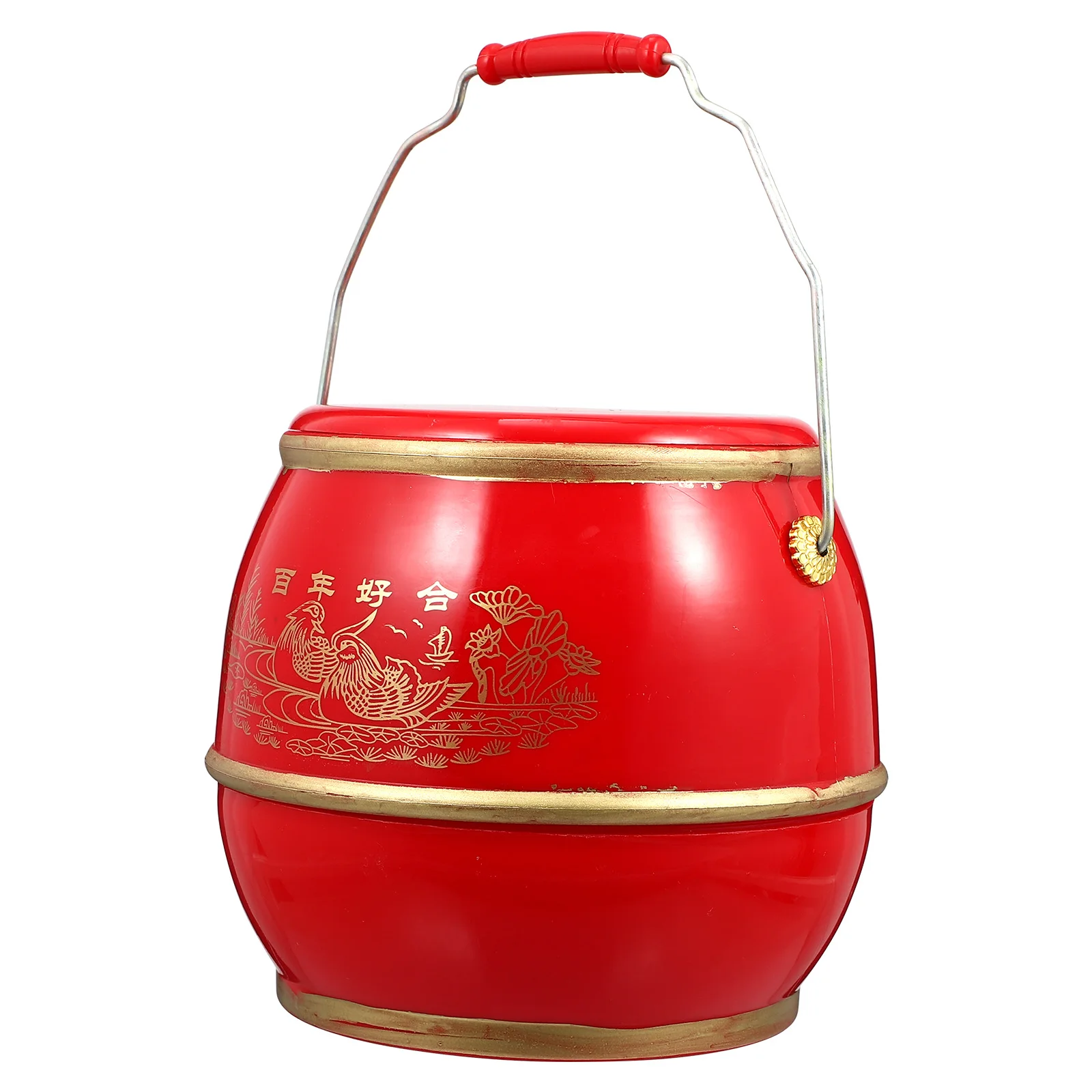 Plastic Barrel for Wedding Bride Egg Storage Traditional Chinese naments Portable Design Tools Box Storage Solution
Plastic Barrel for Wedding Bride Egg Storage Traditional Chinese naments Portable Design Tools Box Storage Solution