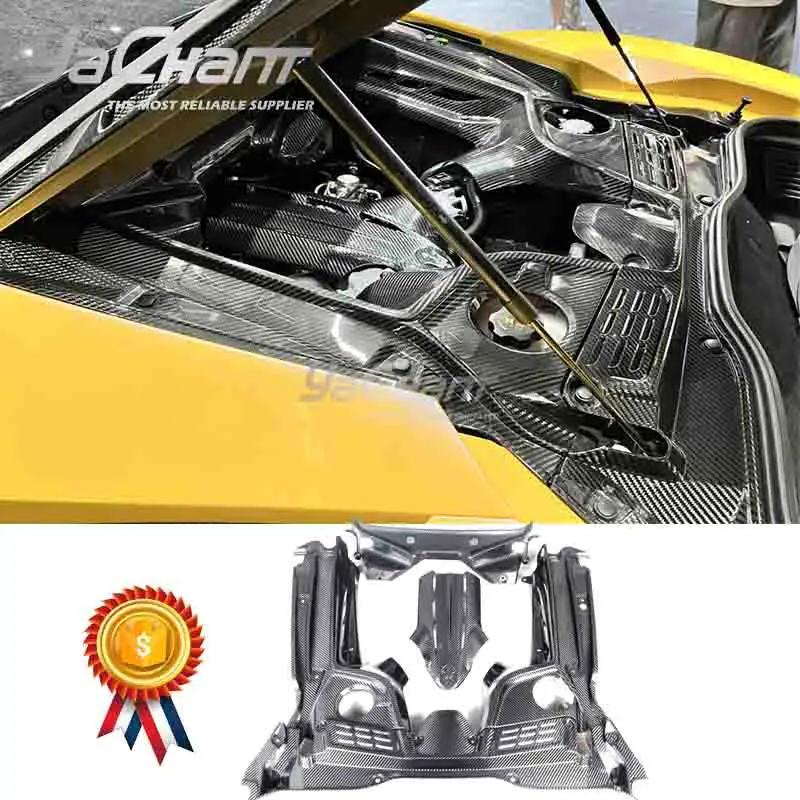 Car-Styling Dry Carbon MC20 Engine Cover & Bay Panel Fit For 2020-2023 Maserati MC20 OEM Style Engine Cover & Bay Panel Kit
Car-Styling Dry Carbon MC20 Engine Cover & Bay Panel Fit For 2020-2023 Maserati MC20 OEM Style Engine Cover & Bay Panel Kit