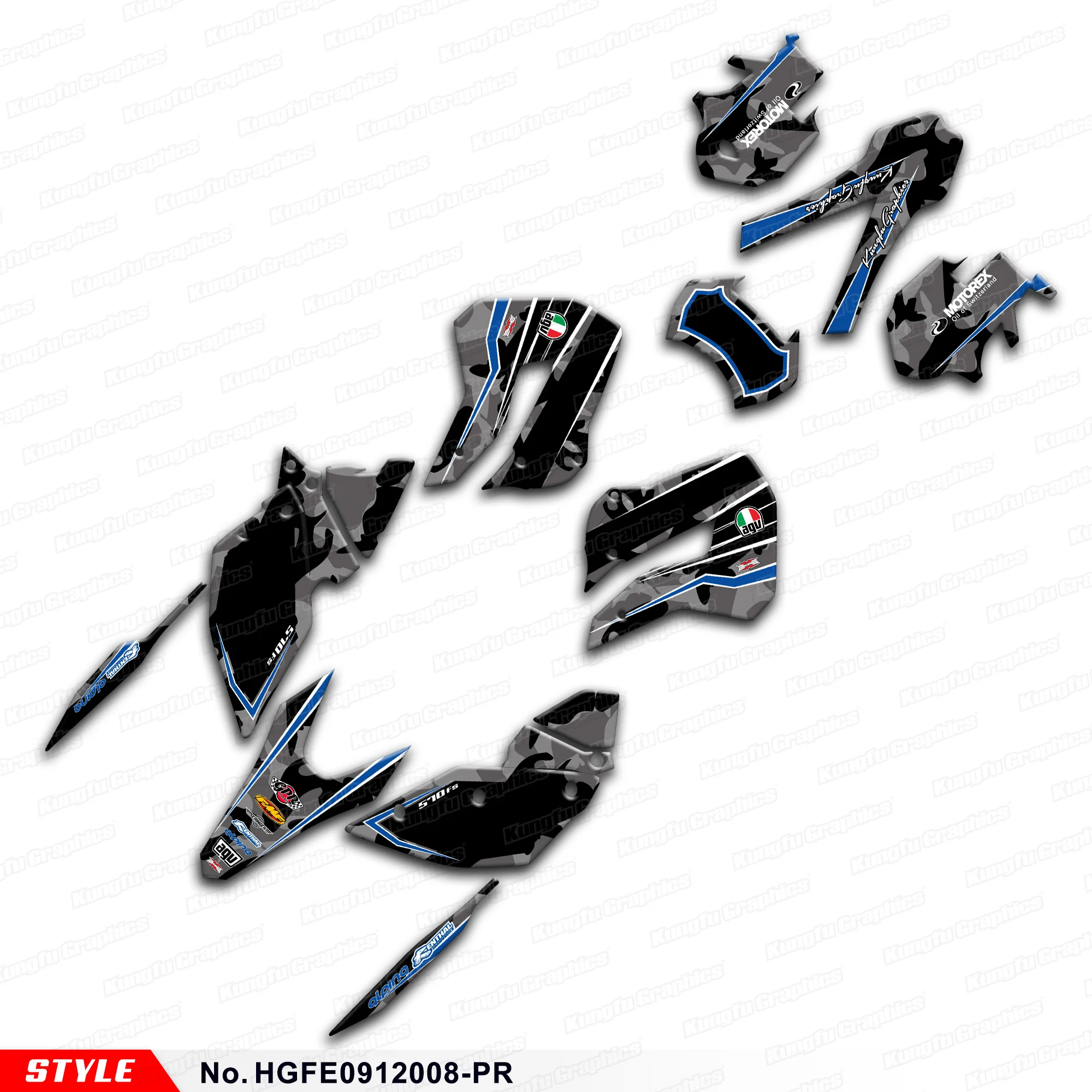 Motorcycle Stickers Vinyl Decal for Husaberg FE 390 450 570 2009 2010 2011 2012, HGFE0912008-PR
Motorcycle Stickers Vinyl Decal for Husaberg FE 390 450 570 2009 2010 2011 2012, HGFE0912008-PR