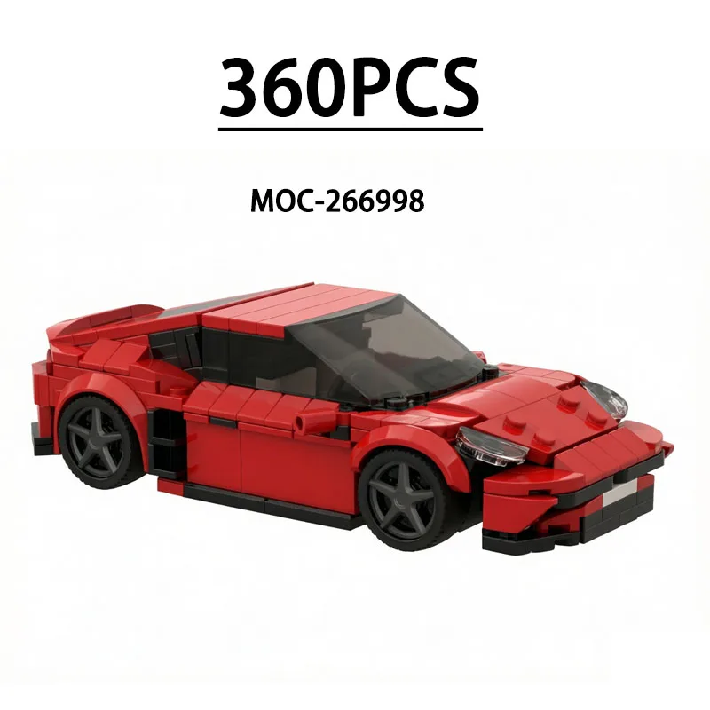 MOC-266998 Building Blocks Super Sports Car Racing Car Construction Model 360 Pieces Puzzle Birthday Christmas New Year Toy Gift
MOC-266998 Building Blocks Super Sports Car Racing Car Construction Model 360 Pieces Puzzle Birthday Christmas New Year Toy Gift