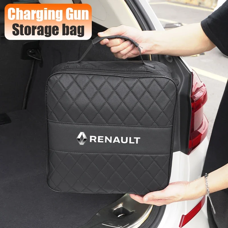 Car Sticker Car Charging Gun Organizer Bag Electric Auto Accessories For Renault Clio Sandero Captur Megane R5 4 E-tech Scenic A
Car Sticker Car Charging Gun Organizer Bag Electric Auto Accessories For Renault Clio Sandero Captur Megane R5 4 E-tech Scenic A
