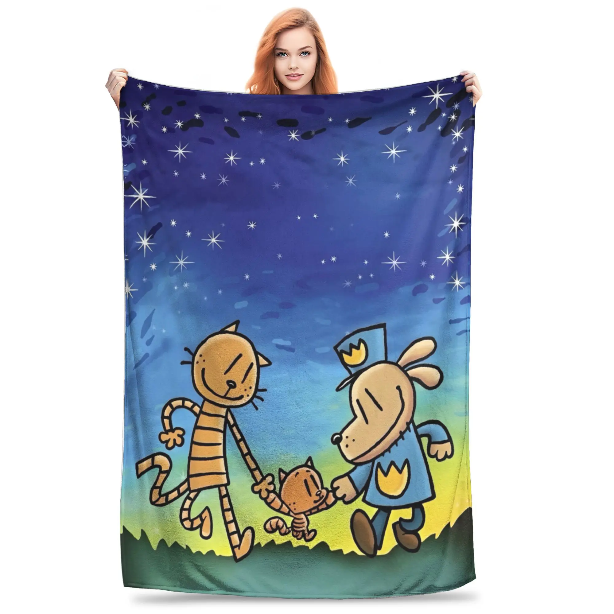 Dog Man Dogman Movie Comic Flannel Blankets Cartoon Funny Throw Blankets for Bed Sofa Couch 200x150cm Rug Piece,
Dog Man Dogman Movie Comic Flannel Blankets Cartoon Funny Throw Blankets for Bed Sofa Couch 200x150cm Rug Piece,