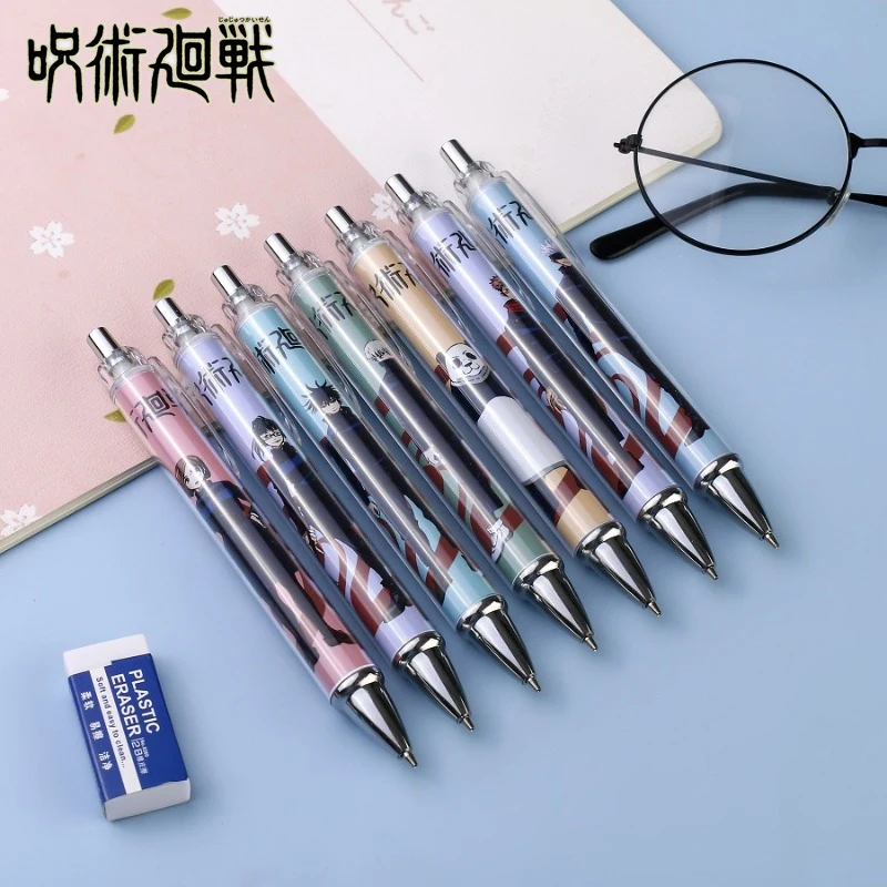 7PCS Jujutsu Kaisens Satoru Gojo Fushiguro Megumi Gel Pen Signature Pen Anime Peripheral Cartoon Student Ballpoint Pen 0.5
7PCS Jujutsu Kaisens Satoru Gojo Fushiguro Megumi Gel Pen Signature Pen Anime Peripheral Cartoon Student Ballpoint Pen 0.5