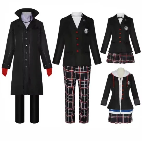 Game Cosplay Costume Amamiya Ren Kasumi Yoshizawa Cosplay Men Women School Uniform Halloween Suit Full Set with & Accessories
Game Cosplay Costume Amamiya Ren Kasumi Yoshizawa Cosplay Men Women School Uniform Halloween Suit Full Set with & Accessories