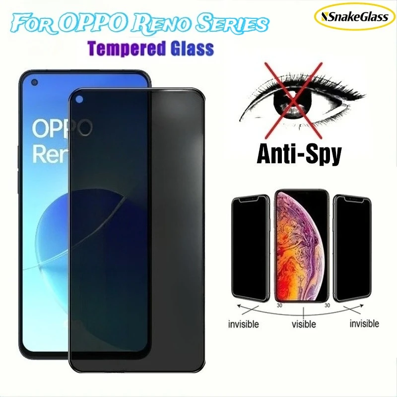 Anti-Spy Privacy Tempered Glass For OPPO Reno 13 Pro 12 11 10 9 Pro Plus 6 Pro Smooth texture Full Cover Screen Protector Film
Anti-Spy Privacy Tempered Glass For OPPO Reno 13 Pro 12 11 10 9 Pro Plus 6 Pro Smooth texture Full Cover Screen Protector Film