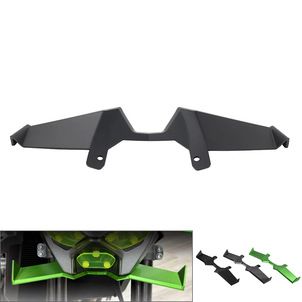 Motorcycle Front Downforce Spoiler Fairing Winglet Aerodynamic ABS Plastic Cover For Kawasaki Z900 Z 900 2025 2026
Motorcycle Front Downforce Spoiler Fairing Winglet Aerodynamic ABS Plastic Cover For Kawasaki Z900 Z 900 2025 2026