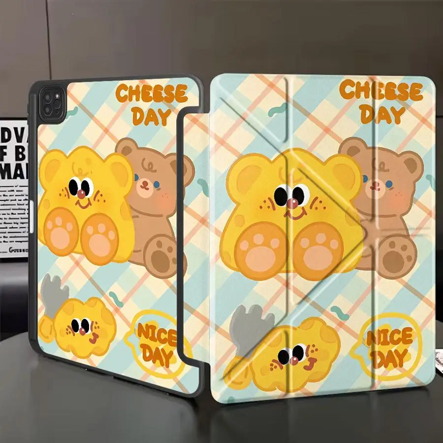 Чехол-подставка для планшетов iPad Mini 6, 7, Air 4, 5, M3, M2, 1, 2, M4, 11 дюймов, Pro 11-го, 10-го, 9-го, 8-го, 7-го поколений, 12.9 дюймов Pro 2025, Желтый Медведь
Чехол-подставка для планшетов iPad Mini 6, 7, Air 4, 5, M3, M2, 1, 2, M4, 11 дюймов, Pro 11-го, 10-го, 9-го, 8-го, 7-го поколений, 12.9 дюймов Pro 2025, Желтый Медведь