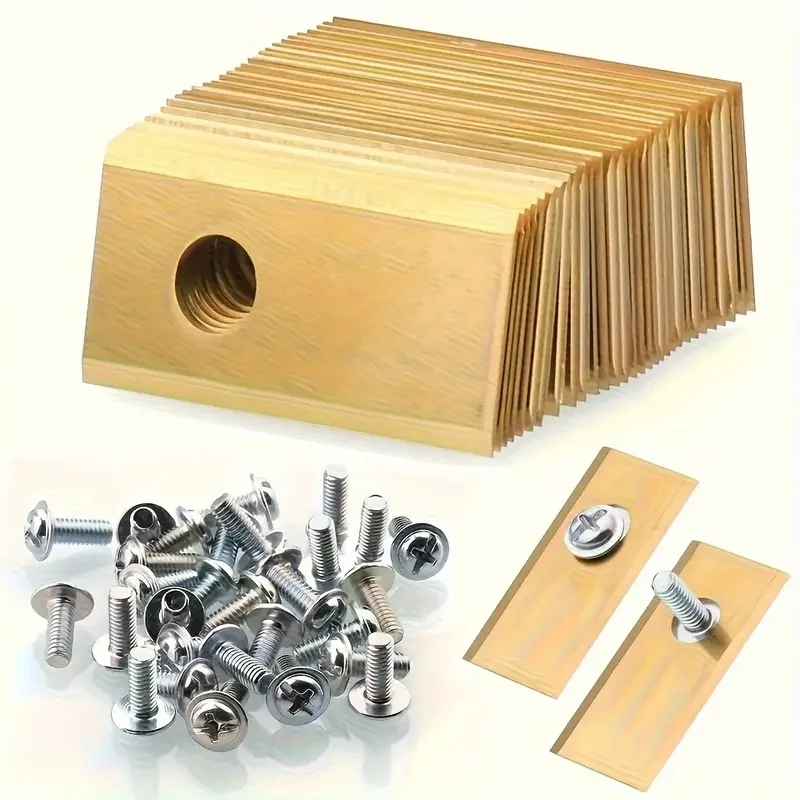 18 / 30 PC Worx Landroid Lawn Mower Stainless Steel Silver/Gold Single-hole Replacement Kit
18 / 30 PC Worx Landroid Lawn Mower Stainless Steel Silver/Gold Single-hole Replacement Kit