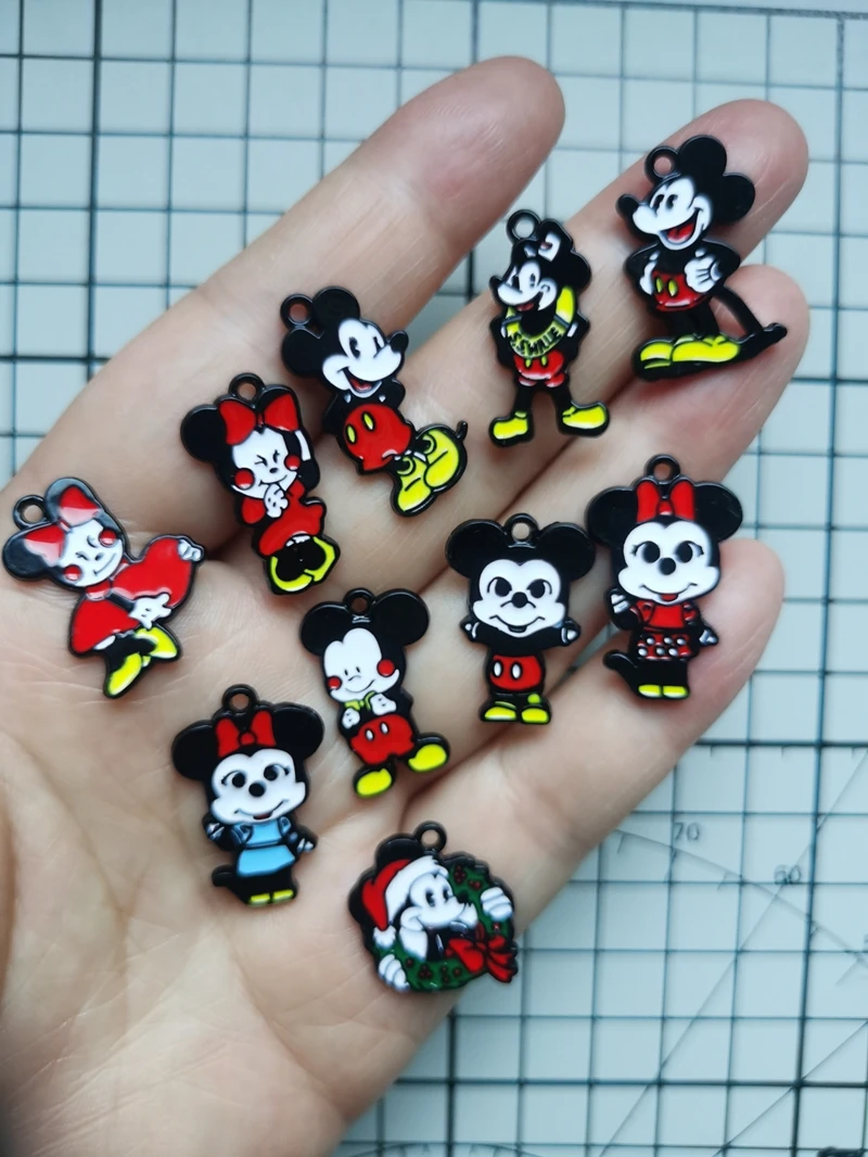Disney 10PCS cartoon Mickey minnie Pendant DIY Jewelry Necklace Earrings Bracelet Jewelry Earring Charms
Disney 10PCS cartoon Mickey minnie Pendant DIY Jewelry Necklace Earrings Bracelet Jewelry Earring Charms