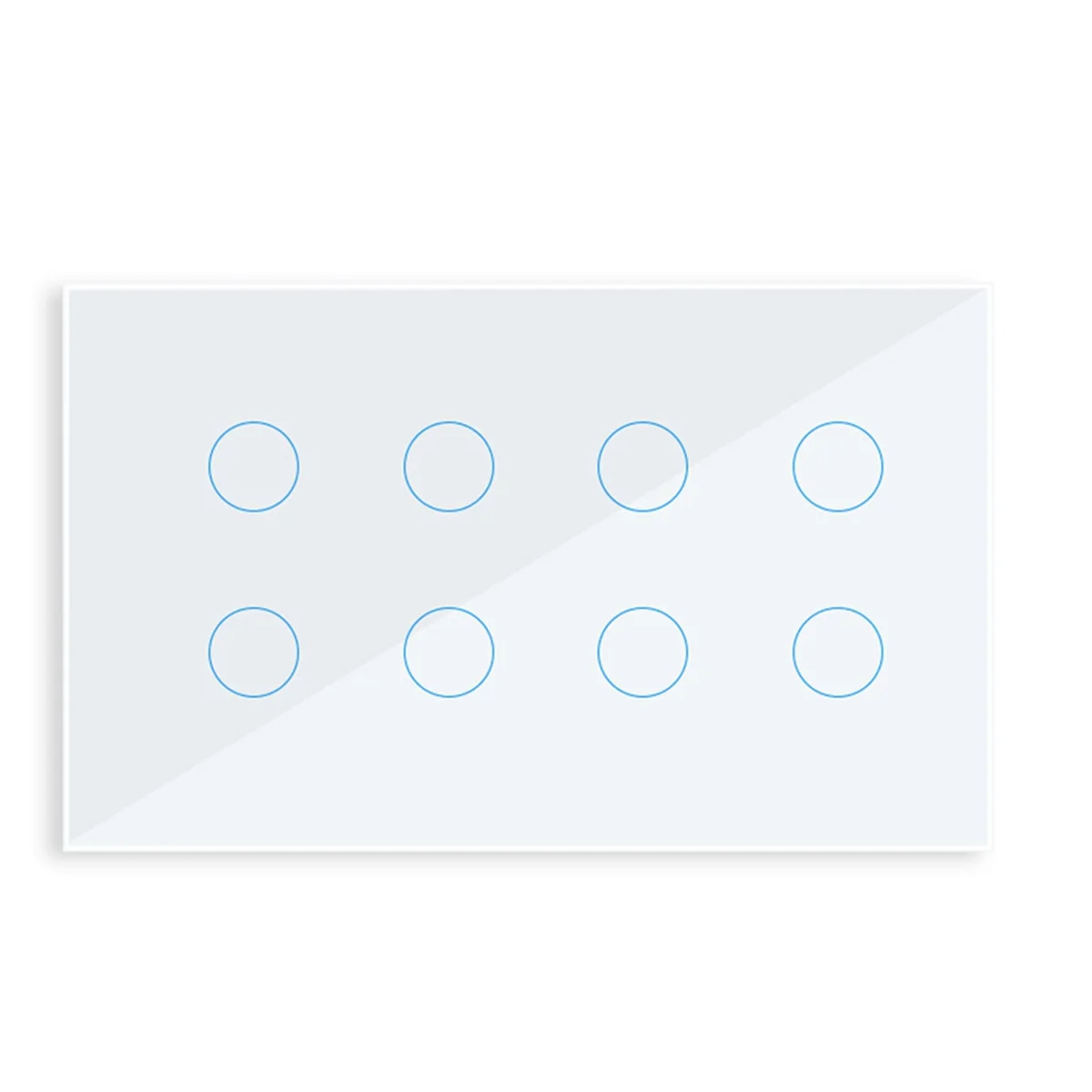 Y31A WIFI Smart Touch Light Wall Switch Interruptor Glass Panel 8 Gang Tuya Smart Life for Alexa Home White
Y31A WIFI Smart Touch Light Wall Switch Interruptor Glass Panel 8 Gang Tuya Smart Life for Alexa Home White