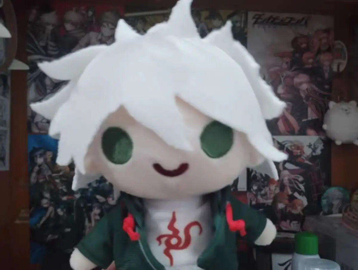 Anime Danganronpa Nagito Komaeda Cosplay Fluffy Holes Eye Maumet Cartoon Puppet Plaything Pendant Charm Adorn Gift
Anime Danganronpa Nagito Komaeda Cosplay Fluffy Holes Eye Maumet Cartoon Puppet Plaything Pendant Charm Adorn Gift