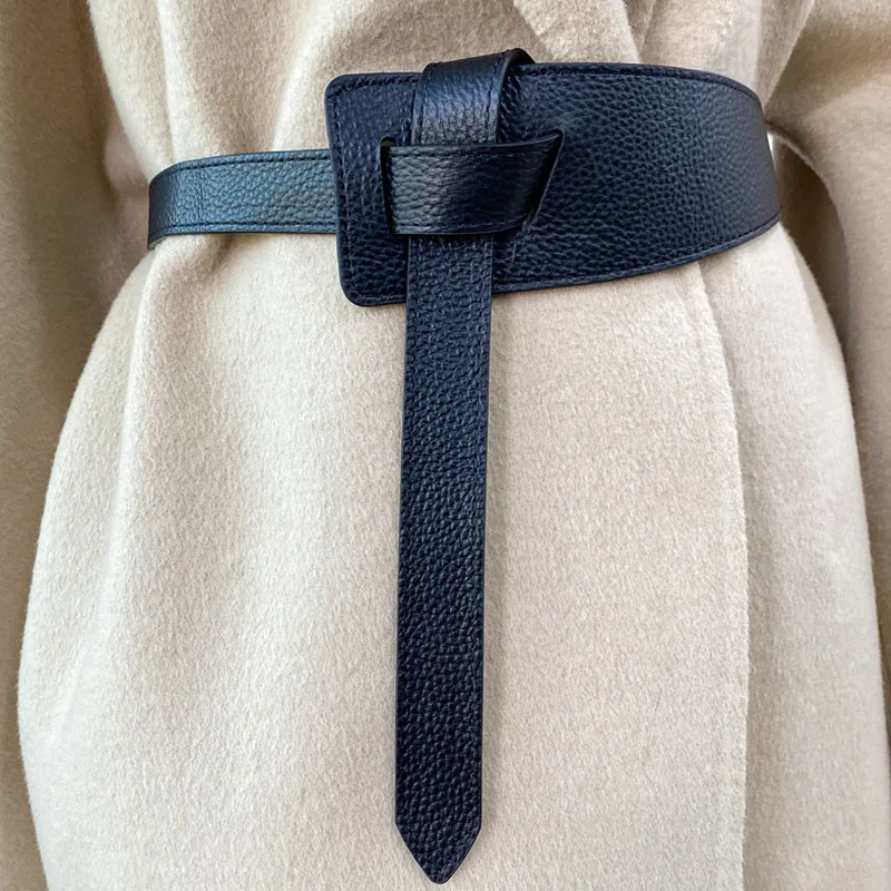 Women's Genuine Leather Waist Belt Self Tied Wrap Around Cowhide Leather Thin Dress Belts for Ladies Female Black Red Waist Belt
Women's Genuine Leather Waist Belt Self Tied Wrap Around Cowhide Leather Thin Dress Belts for Ladies Female Black Red Waist Belt