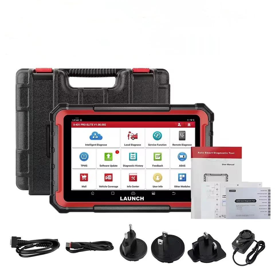 LAUNCH X431 PRO ELITE 8'inch CANFD/DOIP Car Diagnostic Tools OBD OBD2 Scanner All System Bi-directionnal Control 32 Reset Coding
LAUNCH X431 PRO ELITE 8'inch CANFD/DOIP Car Diagnostic Tools OBD OBD2 Scanner All System Bi-directionnal Control 32 Reset Coding