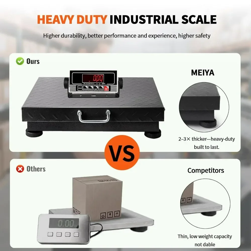 Бестселлер: Промышленные весы для взвешивания посылок с грузоподъемностью 660 фунтов и точностью 0,1 фунта для малого бизнеса
Бестселлер: Промышленные весы для взвешивания посылок с грузоподъемностью 660 фунтов и точностью 0,1 фунта для малого бизнеса