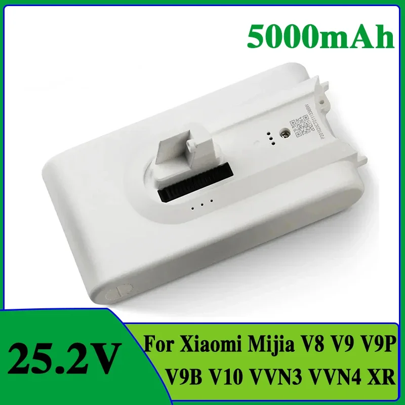 (25,2 В) аккумулятор 5000 мАч для Dreame V8 V9 V9P XR V10 VVN3 VVN4, сменный аккумулятор, аксессуар для ручного беспроводного пылесоса
(25,2 В) аккумулятор 5000 мАч для Dreame V8 V9 V9P XR V10 VVN3 VVN4, сменный аккумулятор, аксессуар для ручного беспроводного пылесоса