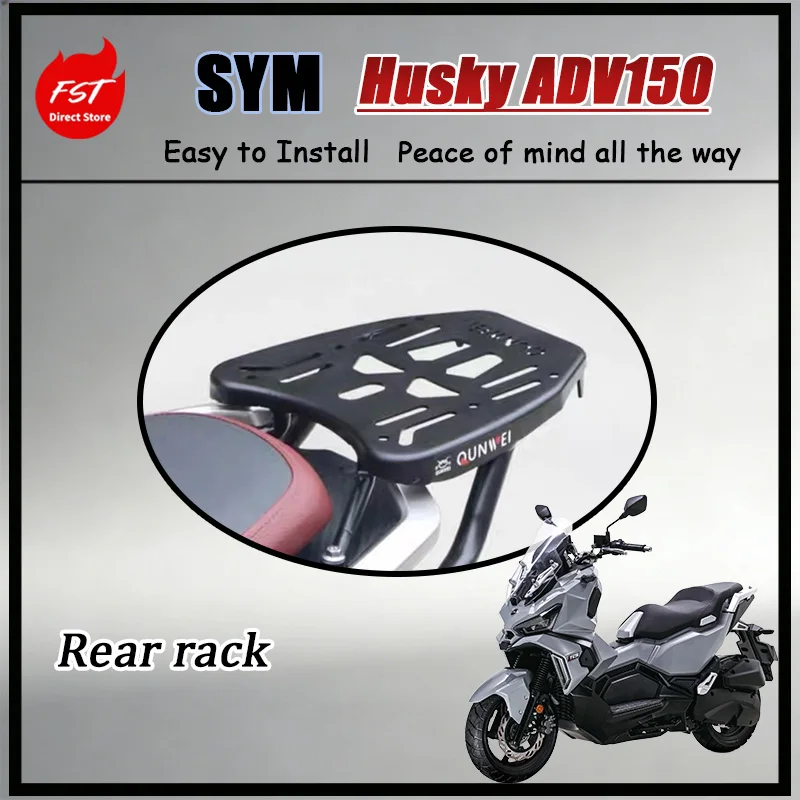 FOR SYM Husky 150 XS150T-12 Premium CNC Cut Rear Luggage Rack Tail Case Support Frame Wear Resistant Stable No Drilling Required
FOR SYM Husky 150 XS150T-12 Premium CNC Cut Rear Luggage Rack Tail Case Support Frame Wear Resistant Stable No Drilling Required