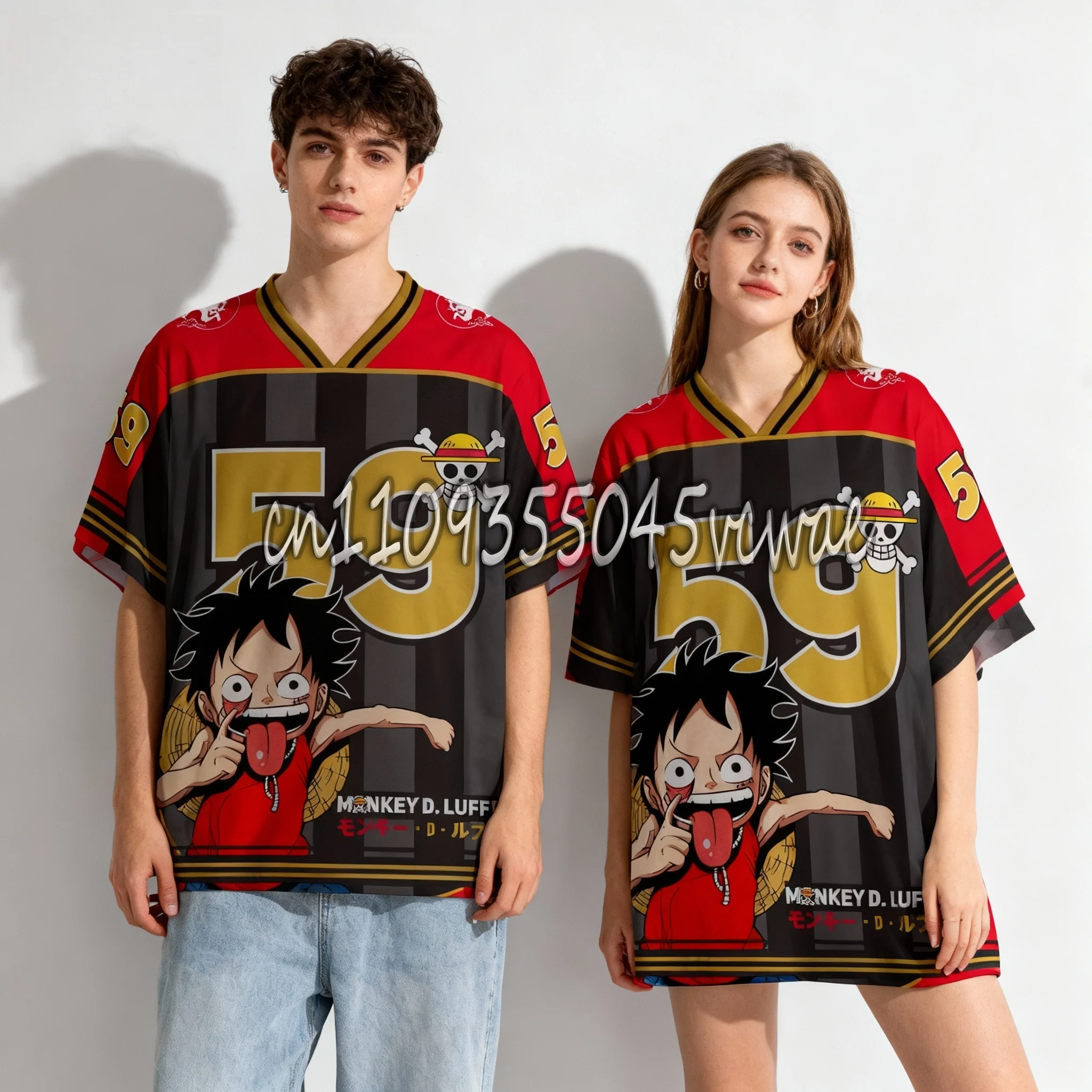 Футболка Bandai Anime Luffy с 3D-принтом, летняя, уличная, супербольшая, для мужчин и женщин, новый стиль
Футболка Bandai Anime Luffy с 3D-принтом, летняя, уличная, супербольшая, для мужчин и женщин, новый стиль