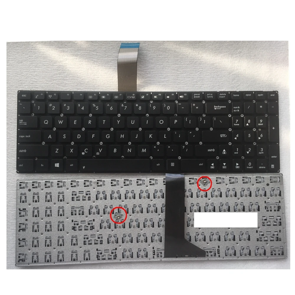 English Laptop keyboard for Asus X501 X501A X501U X501EI X501XE X501XI x502 S501U R502A R502U US With screw posts
English Laptop keyboard for Asus X501 X501A X501U X501EI X501XE X501XI x502 S501U R502A R502U US With screw posts