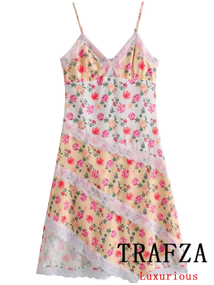 TRAFZA Vintage Casual Women Print Zipper Dress Sleeveless Backless Mini Dress Fashion 2024 Summer Chic Beach Party Dress
TRAFZA Vintage Casual Women Print Zipper Dress Sleeveless Backless Mini Dress Fashion 2024 Summer Chic Beach Party Dress