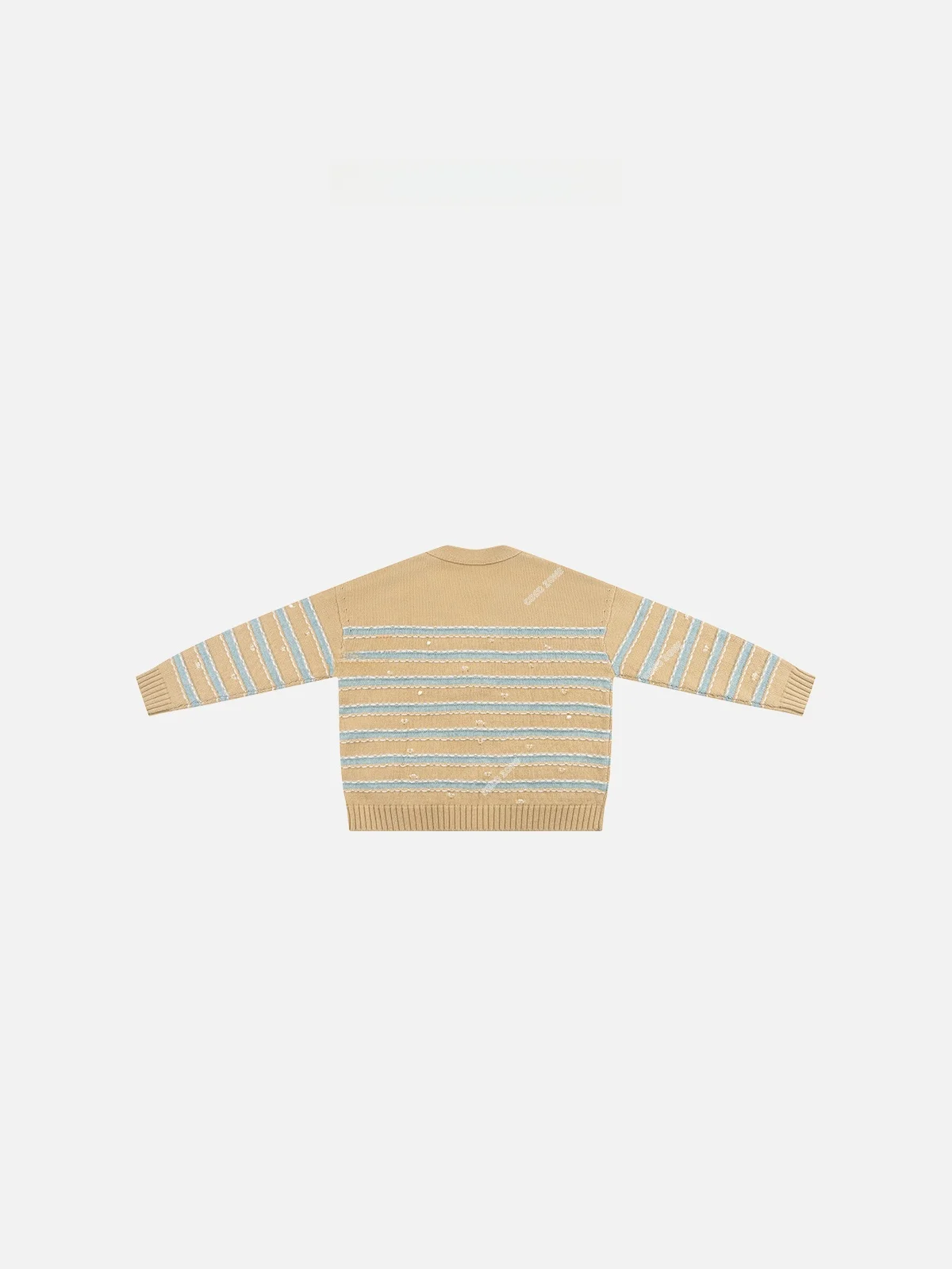 Soft V-Neck Single-Button Knitted Cardigan Sweater Stripe Color Block Long Sleeve Woolen Open-Closure Women's Spring Fashion
Soft V-Neck Single-Button Knitted Cardigan Sweater Stripe Color Block Long Sleeve Woolen Open-Closure Women's Spring Fashion