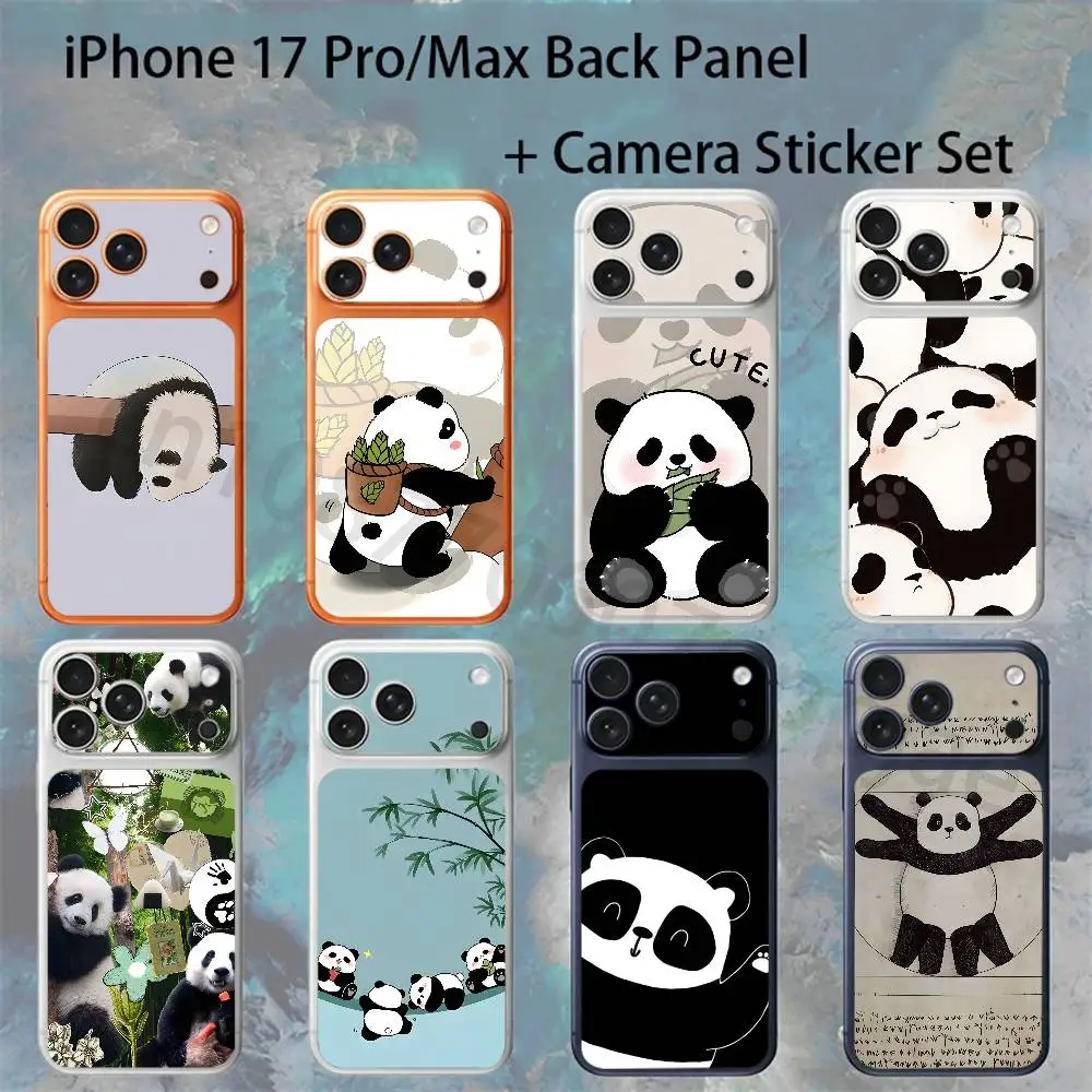 Cute and Fun Panda For iPhone 17Pro/ProMax Battry Back Cover with Camera Decal Skin Rear Protective Sticker Film
Cute and Fun Panda For iPhone 17Pro/ProMax Battry Back Cover with Camera Decal Skin Rear Protective Sticker Film