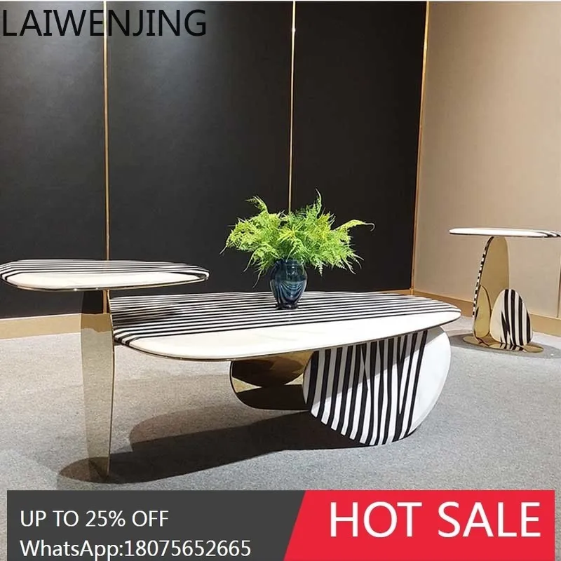 HLZ Italian Style Light Luxury Marble Irregular Combination Coffee Table Simple Living Room Small Apartment Side Table
HLZ Italian Style Light Luxury Marble Irregular Combination Coffee Table Simple Living Room Small Apartment Side Table