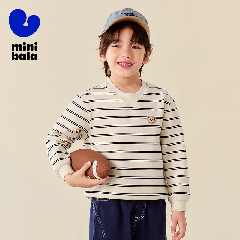 Mini Bala Children Sweatshirt Kids 2025 Autumn Durable Long Sleeve Base Layer for Boys and Girls
Mini Bala Children Sweatshirt Kids 2025 Autumn Durable Long Sleeve Base Layer for Boys and Girls
