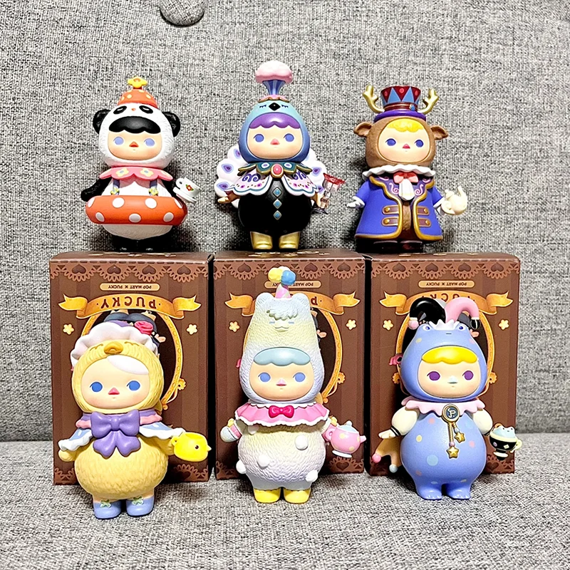 POP MART PUCKY ANIMAL TEA PARTY Series Original Blind Box Cute Guess Bag Toys Desktop Decoration Surprise Action Figure Ornament
POP MART PUCKY ANIMAL TEA PARTY Series Original Blind Box Cute Guess Bag Toys Desktop Decoration Surprise Action Figure Ornament